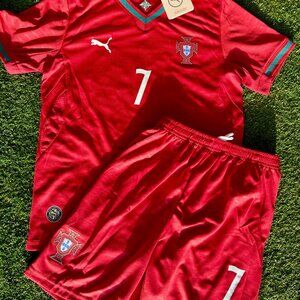 Kids Portugal Ronaldo 7 World Cup Jersey - New With Tags